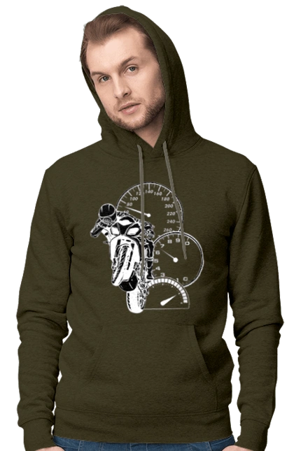 Motorcycle And Speed White