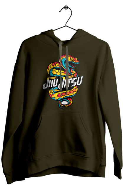 Men's hoodie with prints Jujutsu. Animal, japan, jiu jitsu, jujutsu, martial arts, ninja, samurai, snake, sport. 2070702