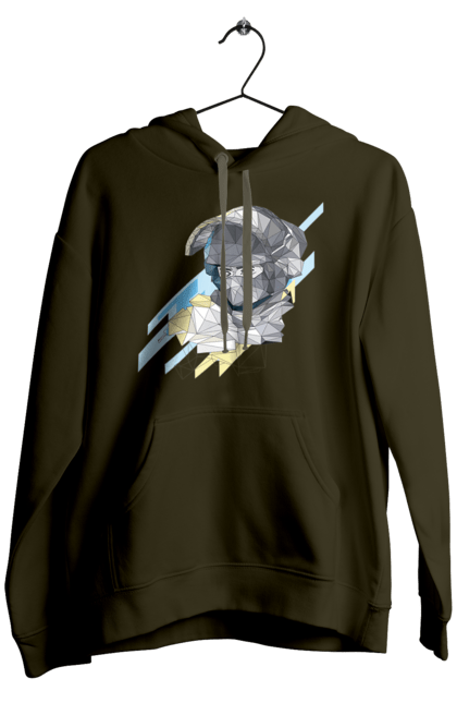 Men`s hoodie with prints Glory to the armed forces of Ukraine. Brand, defender`s day, glory ssu, gratitude, ukrposhta. 2070702