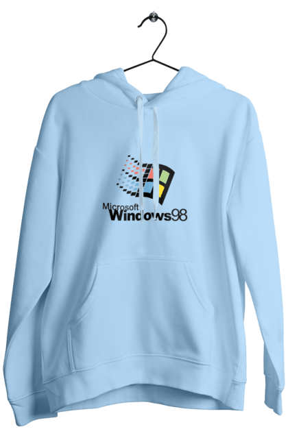 Чоловіче худі з принтом "Windows98". Angular, c, css, html, it, javascript, jquery, php, python, react, svelt, vue, айтишник, айті, гумор, код, кодувати, прогер, програміст, програмісти, ти ж, ти ж програміст, тиж програміст. 2070702