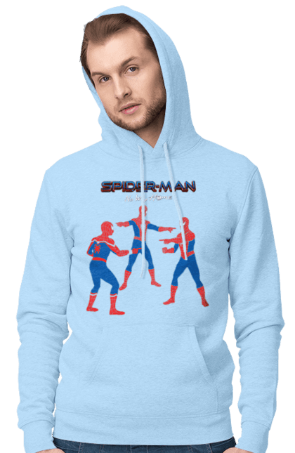 Чоловіче худі з принтом "Людина павук". Комікс, людина павук, марвел, спайдермен, супергерой. CustomPrint.market