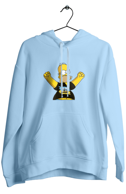 Чоловіче худі з принтом "Сімпсон та російський корабель". Війна, гомер, гомер сімпсон, марка корабель, патріот, перемога, російський корабель, сімпсон, україна. 2070702