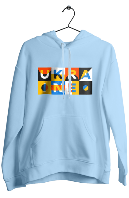 Men`s hoodie with prints Ukraine. Symbol of ukraine, ukraine, ukrainian inscription, ukrainian text. 2070702