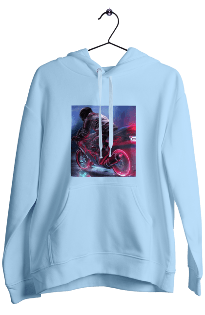 Чоловіче худі з принтом "Мотоцикл". Motolove, мотолов, мотоцикл, опві, україна. 2070702