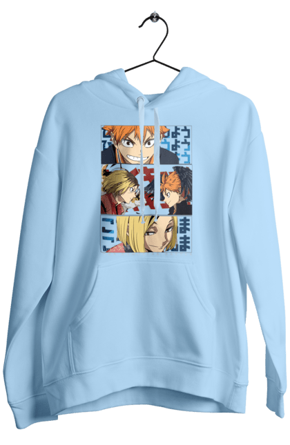 Мужское худи с принтом Волейбол!! Хината и Кенма. Haikyu, hinata, kenma, shoyo hinata, аниме, волейбол, кенма, манга, хината, шоё хината. 2070702