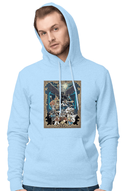 Чоловіче худі з принтом "Легенда вокс машина". Вокс, вокс машина, машина, мультсериал, приключения, сериал, фентезі. 2070702