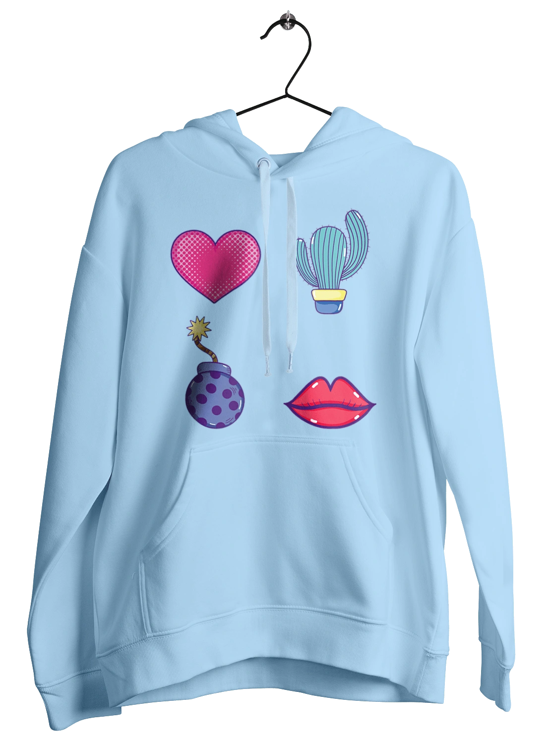 Серце, Кактус, Бомба, Губи