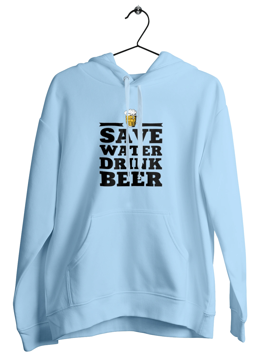 Save water, drink beer (black)