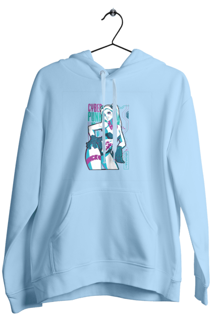 Men`s hoodie with prints Cyberpunk: Edgerunners Rebecca. Anime, cd project, cyberpunk, edgerunners, game, netflix, rebecca, video game. 2070702