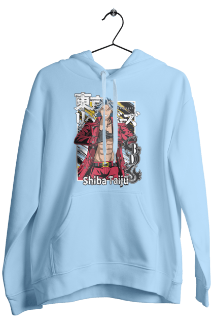 Men's hoodie with prints Tokyo Revengers Taiju Shiba. Anime, manga, shiba, taiju, taiju shiba, tokyo avengers, tokyo revengers. 2070702