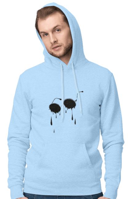 Чоловіче худі з принтом "Окуляри". Літо, окуляри, сльози, сонячні окуляри. 2070702