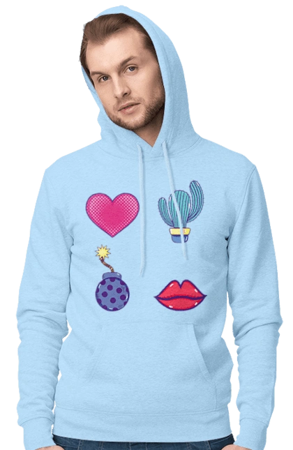 Серце, Кактус, Бомба, Губи