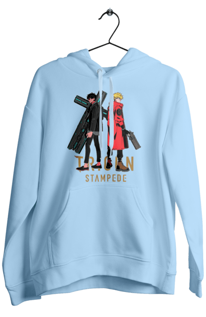 Men's hoodie with prints Trigun. Anime, manga, netflix, nicholas d. wolfwood, trigun, vash the stampede. 2070702