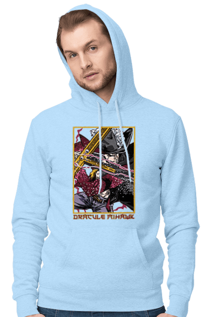 Men's hoodie with prints One Piece Dracule Mihawk. Anime, dracule mihawk, manga, mihawk, one piece, straw hat pirates. 2070702