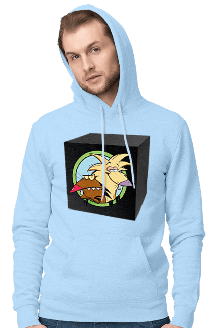 Чоловіче худі з принтом "Black Box". Black box, бобер, боєприпас, коробка, повернись живим. 2070702