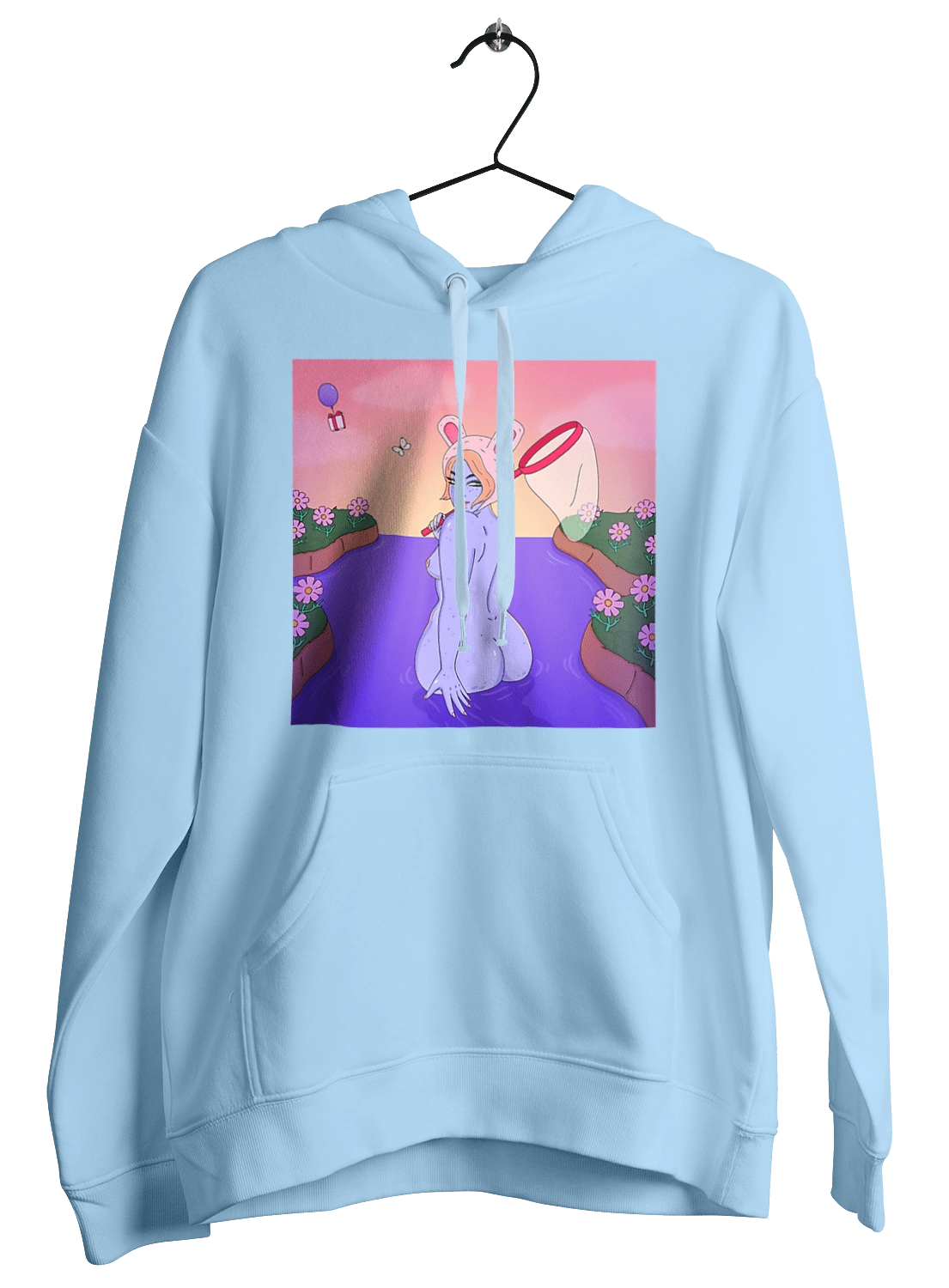 Purple Girl On The Hunt