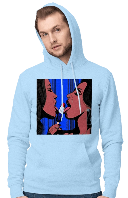 Girls Lick Ice Cream