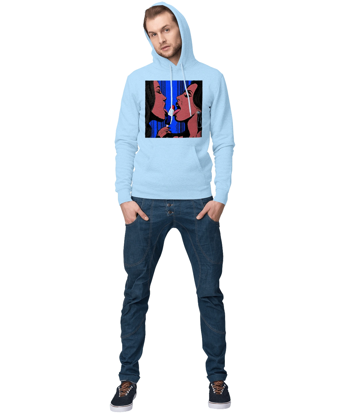 Girls Lick Ice Cream