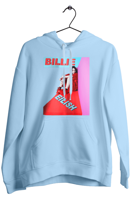 Чоловіче худі з принтом "Біллі Айліш". Біллі айліш, логотип біллі айліш, принт біллі айліш, співачка біллі айліш. 2070702