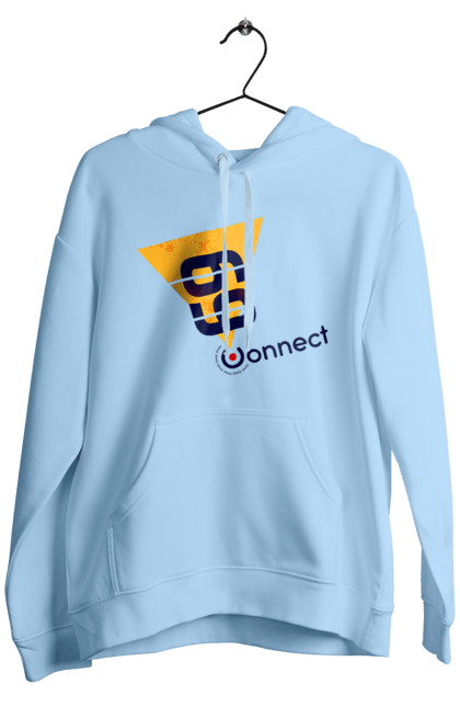 Чоловіче худі з принтом "69  є контакт". Жарт, контакт, прикол, секс. 2070702