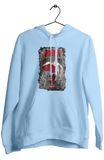 Men's hoodie with prints Akira. Akira, anime, cyberpunk, manga, shotaro kaneda, tetsuo shima. 2070702