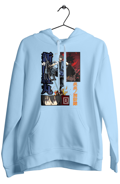 Men's hoodie with prints Fire Force Benimaru Shinmon. Anime, benimaru shinmon, captain, fire force, manga, pyrokinetic. 2070702