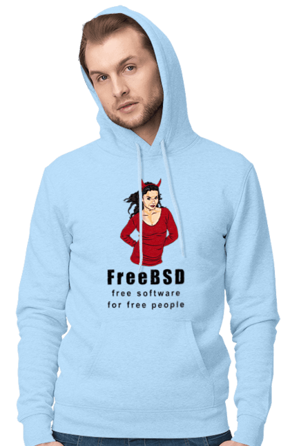 Чоловіче худі з принтом "Freebsd Для Вільних". Bsd, freebsd, unix, адміністратор, айті, айтішник, безкоштовна, безкоштовно, бестія, вільна, демон, демонесса, доступність, незалежність, операційна система, ос, програміст, програмне забезпечення, свобода, сисадмін, система, системний адміністратор, софт, текст, червоний, чорний. 2070702