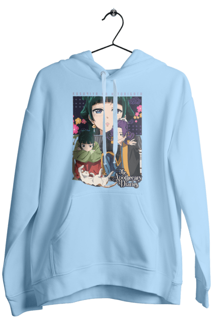 Men's hoodie with prints The Apothecary Diaries. Anime, apothecary diaries, jinshi, light novel, manga, maomao, pharmacist, pharmacist monologue. 2070702