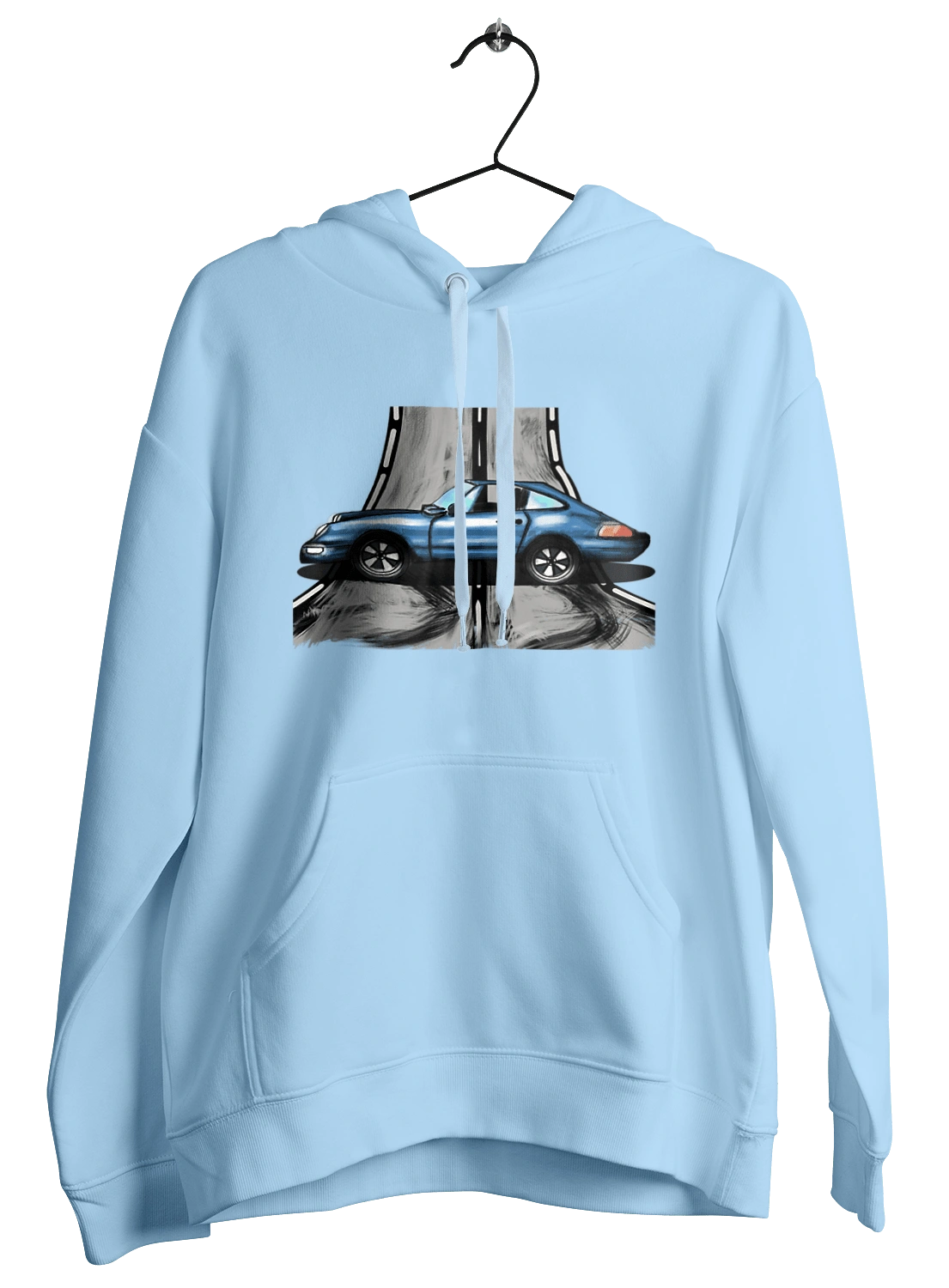 Sports Car On The Road