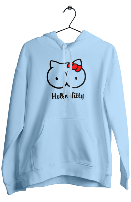 Чоловіче худі з принтом "Hello Kitty". Hello, hello kitty, kitty, дорослі, краса. 2070702