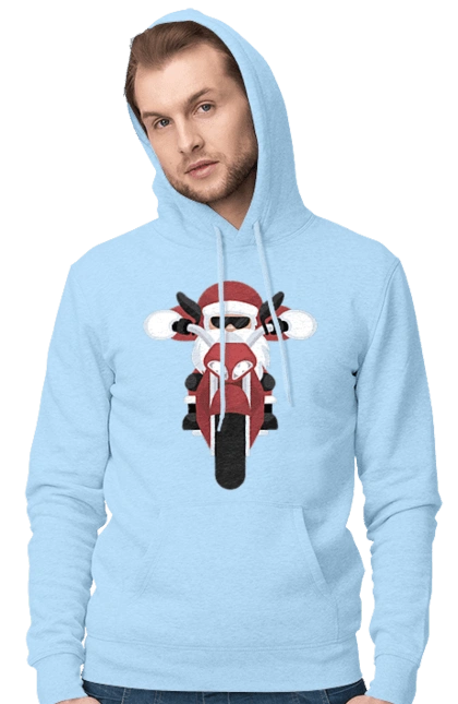 Санта на мотоциклі