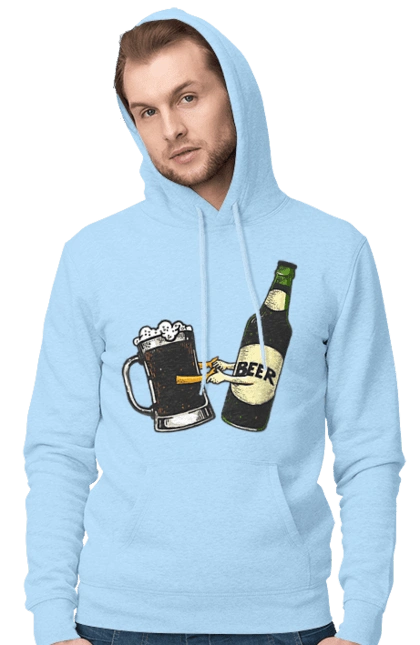 Бутылка Пива С Бокалом Пива