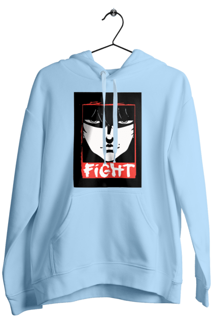 Men's hoodie with prints Hanma Baki. Anime, baki fighter, hanma baki, manga, martial arts, tv series. 2070702