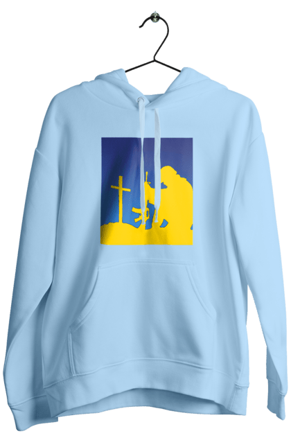 Мужское худи с принтом Патриот. Патриот, патриотизм, победа, свобода, украина, украинец. 2070702