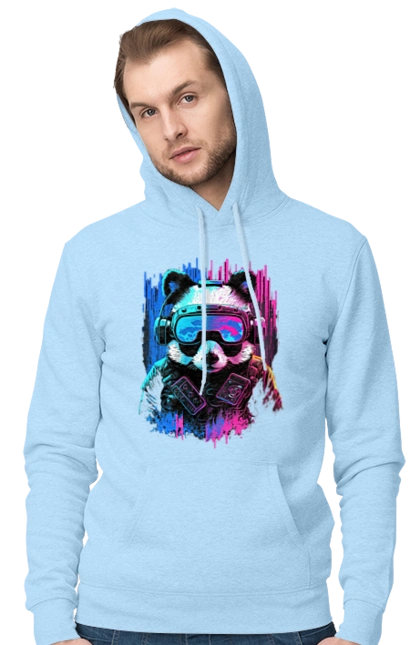 Панда в VR шлеме