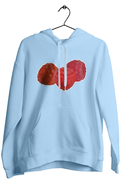 Чоловіче худі з принтом "Малина". Веган, вегетаріанець, делікатес, дієта, їжа, літо, малина, плід, смачно, стигла, червона, ягода. 2070702