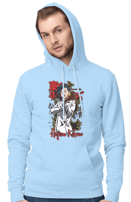 Men's hoodie with prints Tokyo Revengers Hajime Kokonoi. Anime, black dragon, film, hajime kokonoi, manga, tokyo manji gang, tokyo revengers, tv series. 2070702