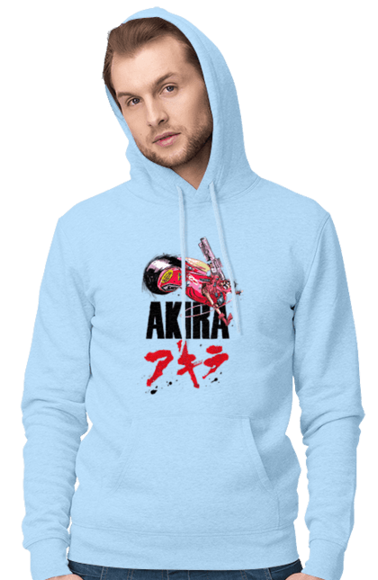 Men's hoodie with prints Akira. Akira, anime, cyberpunk, manga, shotaro kaneda, tetsuo shima. 2070702