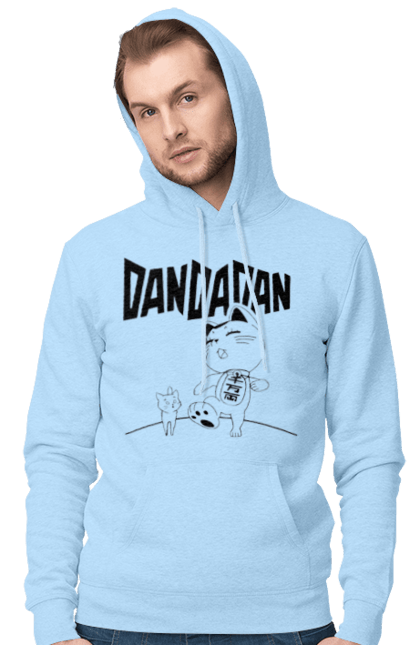 Чоловіче худі з принтом "Дандадан Турбо бабка". Dandadan, turbo granny, yokai, аніме, дандадан, йокай, манга, турбо-бабка. 2070702