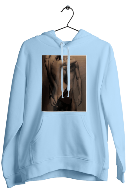 Чоловіче худі з принтом "Інтрига". Взаємність, захоплення, інтрига, любов, неможливо встояти, секс, чоловік і жінка. 2070702