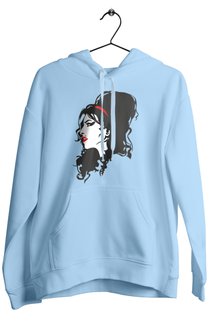 Men's hoodie with prints Amy Winehouse. Amy winehouse, blues, composer, jazz, musician, singer, soul. 2070702