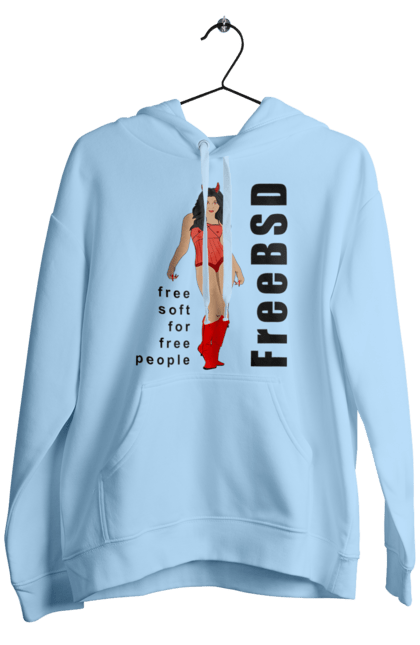 Чоловіче худі з принтом "Freebsd Для Вільних". Bsd, freebsd, unix, адміністратор, айті, айтішник, безкоштовна, безкоштовно, бестія, вільна, демон, демонесса, дівчина, для дорослих, доступність, еротика, еротична, жінка, незалежність, операційна система, ос, програміст, програмне забезпечення, свобода, сисадмін, система, системний адміністратор, софт, текст, червоний, чорний. 2070702