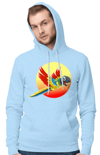 Папуга На Тлі Сонця