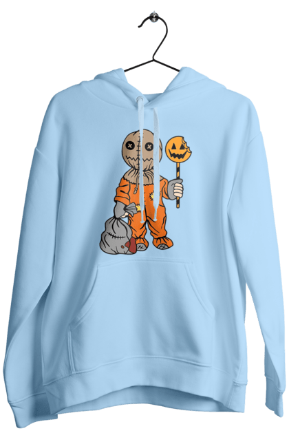 Men's hoodie with prints Halloween. Costume, halloween, holiday, october, october 31, pumpkin, sweets, trick or treat. 2070702