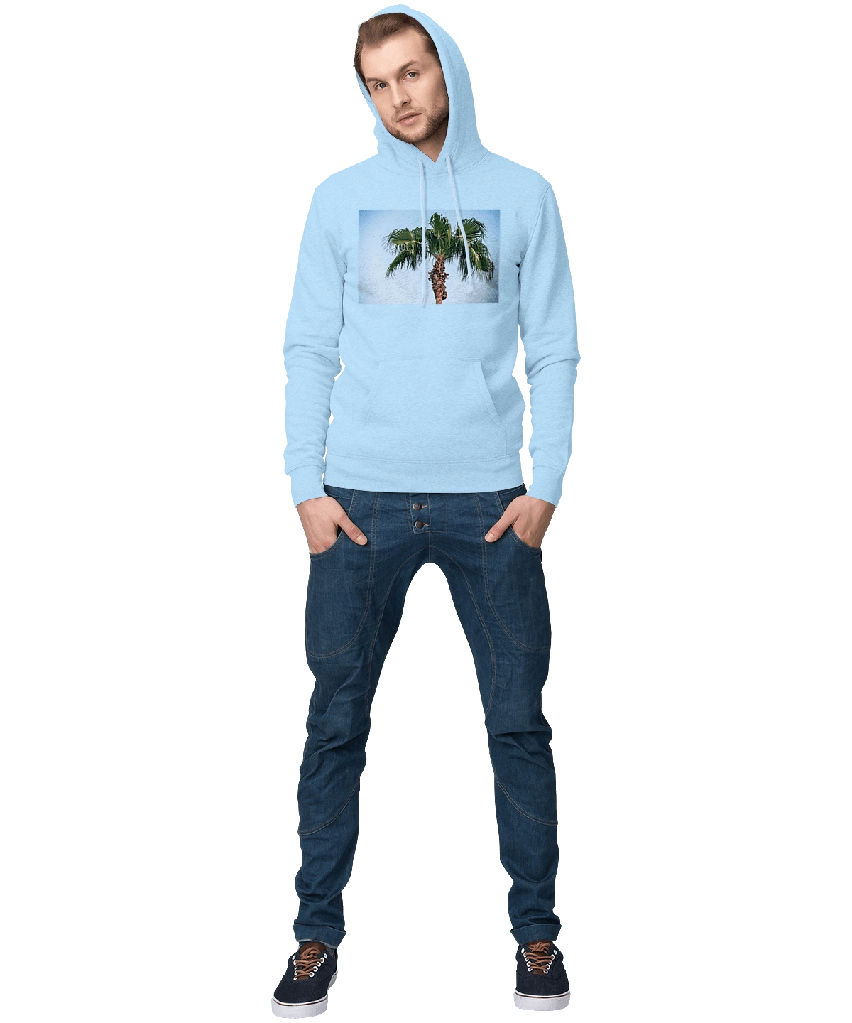 Пальма на тлі неба