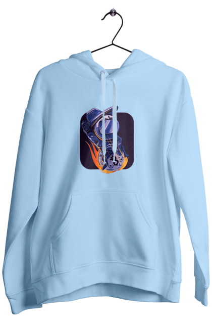 Чоловіче худі з принтом "Космо біткоїн". Биткоин, бінарний, біткоїн, біткойн, валюта, гроші, крипто, програміст, хакер. 2070702