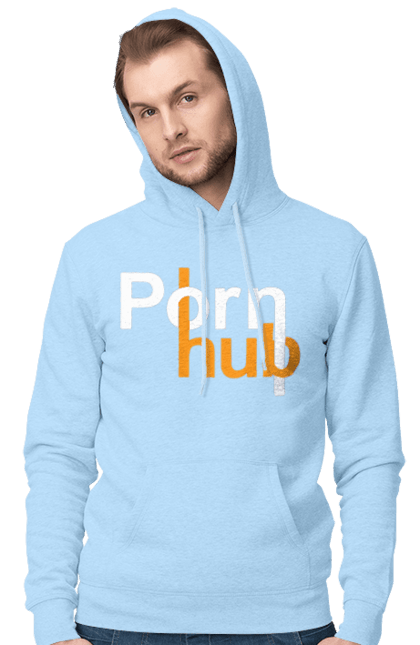 Чоловіче худі з принтом "Porn hub". Гумор, зсу хаб, порно хаб, порнохаб, приколы. 2070702