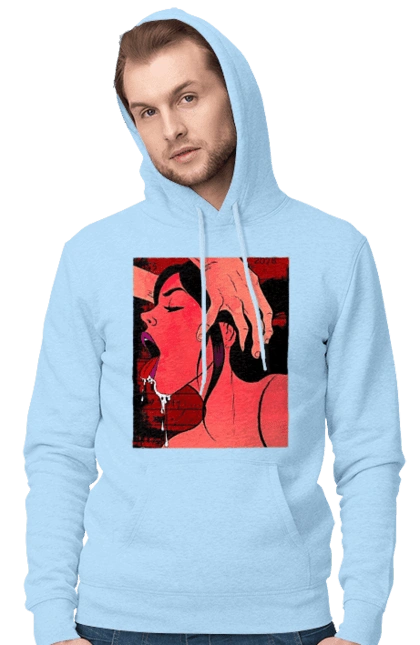 Girl Sucks With Saliva