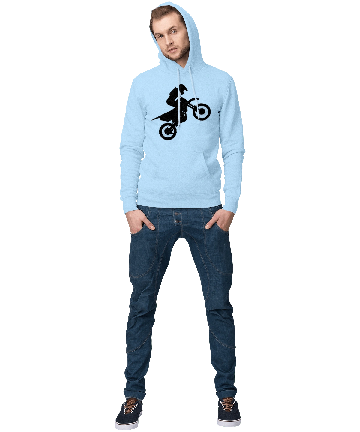 Силует Мотоцикліста