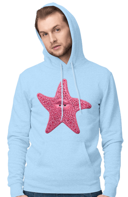 Men`s hoodie with prints Star, In Search Of Nemo, Cartoon. Cartoon, finding nemo, star. 2070702